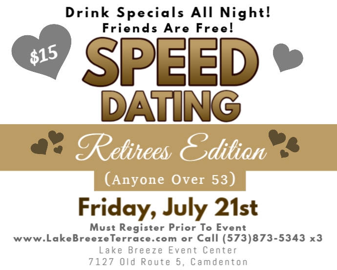 Speed Dating Flyer | PosterMyWall