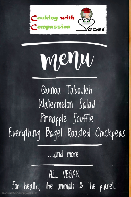 CWC menu NG 2022 | PosterMyWall