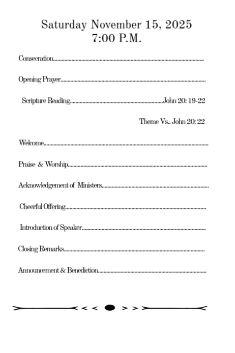 Standard Event Program Size Event Program Template Final 1 (1) | PosterMyWall