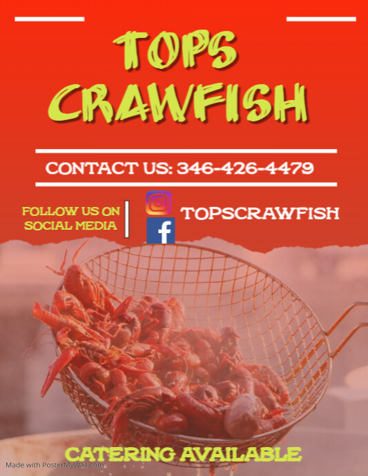 Crawfish Boil Flyer PosterMyWall