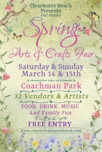 Spring Event Poster Template | PosterMyWall