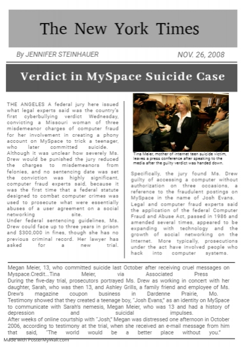 Copy of Copia de White and Pink Newspaper Layout | PosterMyWall