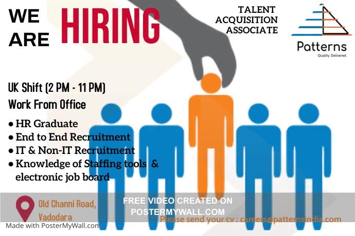 Copy of Job Vacancy Ad | PosterMyWall