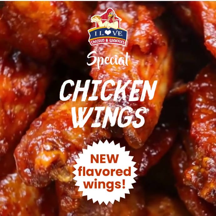 Chicken wings template | PosterMyWall
