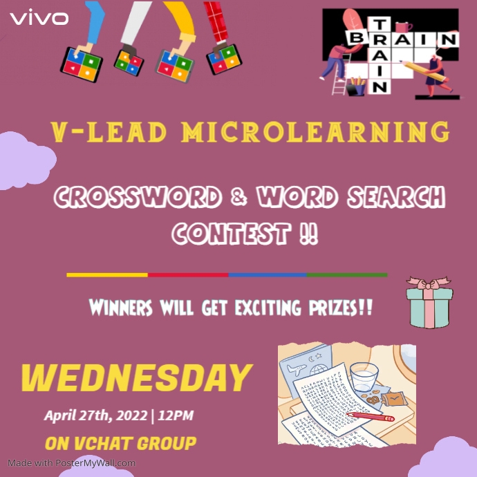 Copy of Kahoot Trivia Night PosterMyWall