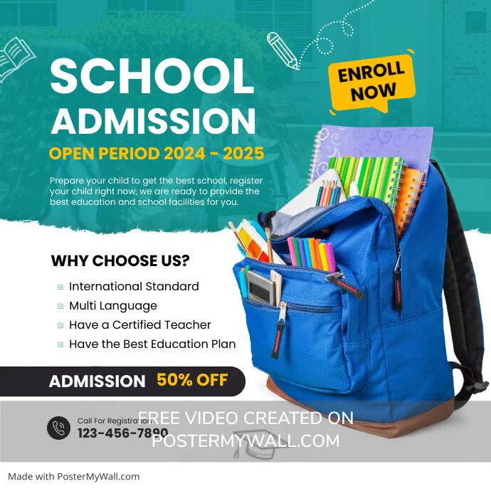 school admission template