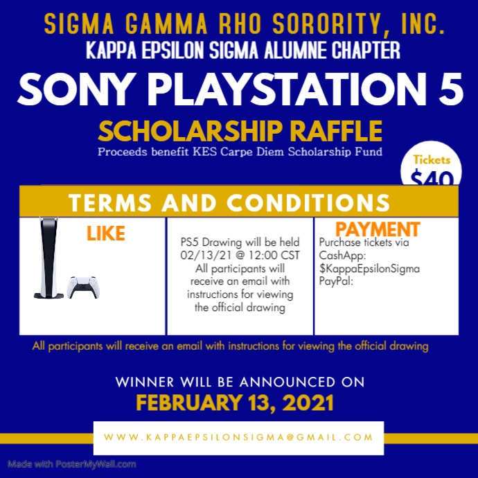 Copy of PS5 Giveaway Contest I | PosterMyWall
