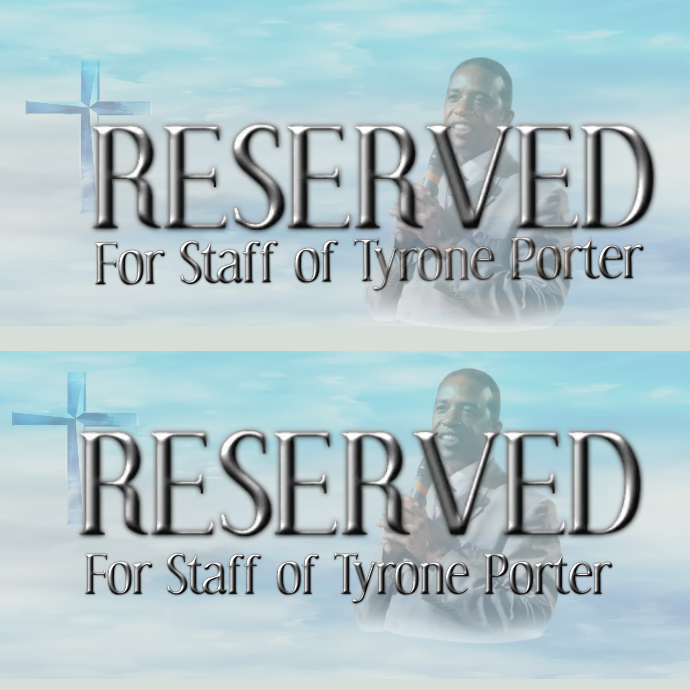 Copy of Reserved Sign | PosterMyWall