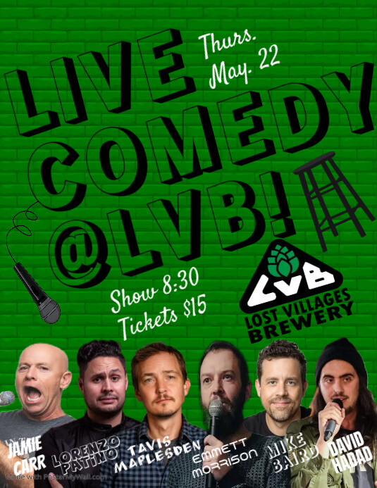 Copy of Comedy Night flyer (2) | PosterMyWall
