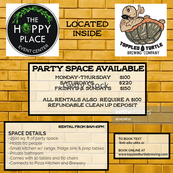 Copy of HOPPY PLACE RENTAL SPECIAL (1) | PosterMyWall