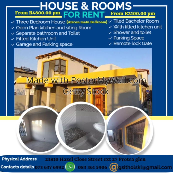 Copy of Real Estate House Sale Rental Property Ad Des | PosterMyWall