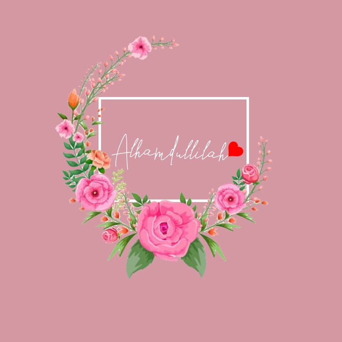 68 Alhamdulillah Template PosterMyWall