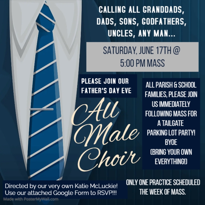 Copy of world mens day poster | PosterMyWall