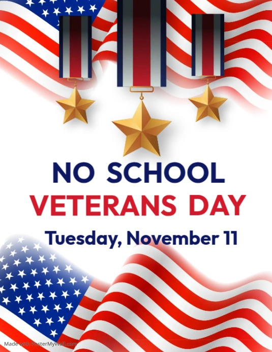 Veterans Day Flyers Template | PosterMyWall