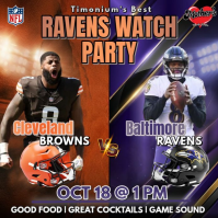 Ravens Watch Party - Week 6 vs Browns