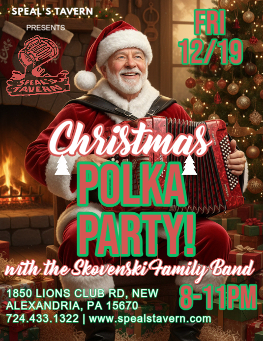 Annual Christmas Polka Party!