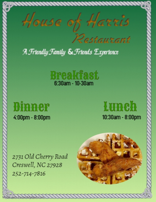 House of Harris Front Cover PosterMyWall