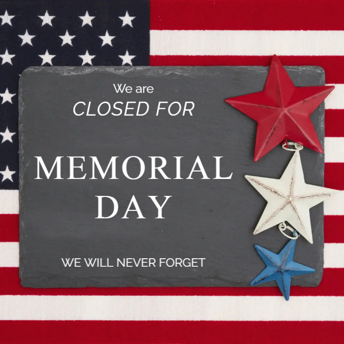 memorial day post PosterMyWall