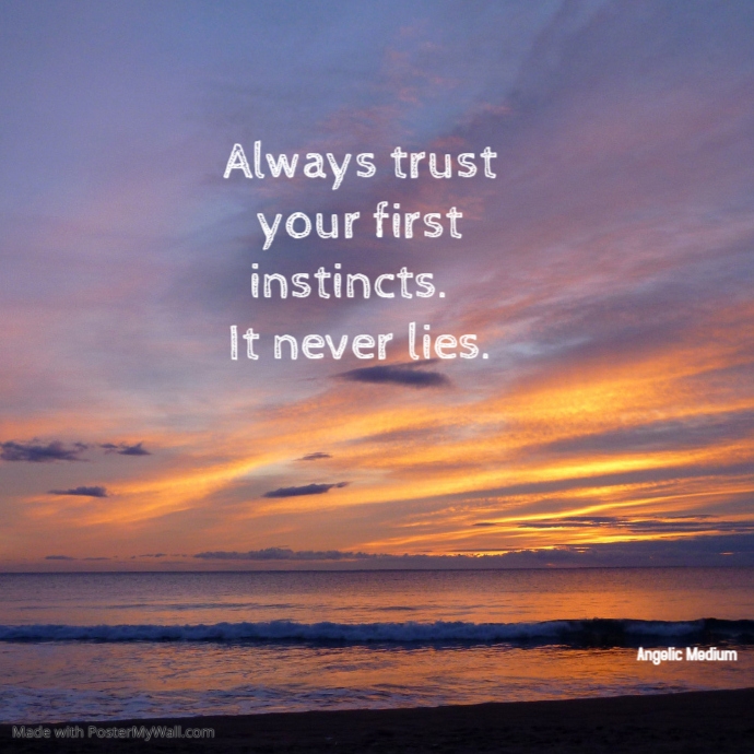 INSTINCTS | PosterMyWall