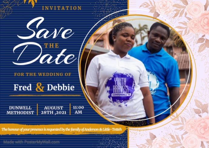 INVITATION 1 Postcard template