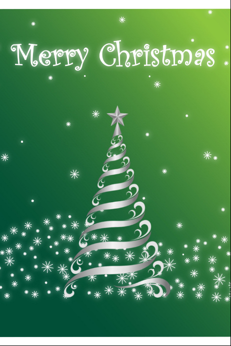 Newsletter christmas email template festive mail templates business responsive Christmas Card Template | PosterMyWall