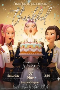 Bounce Hopper Thankful Is Turning 5