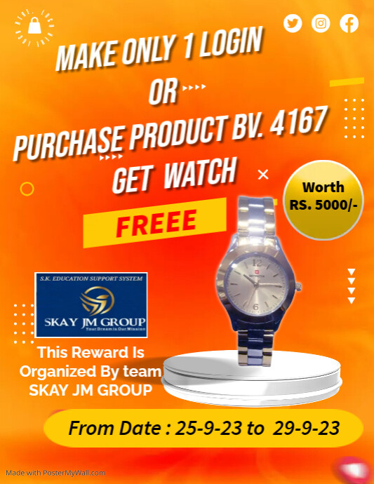 Smart Watch Ads PosterMyWall