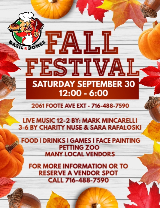 FALL FLYERS | PosterMyWall