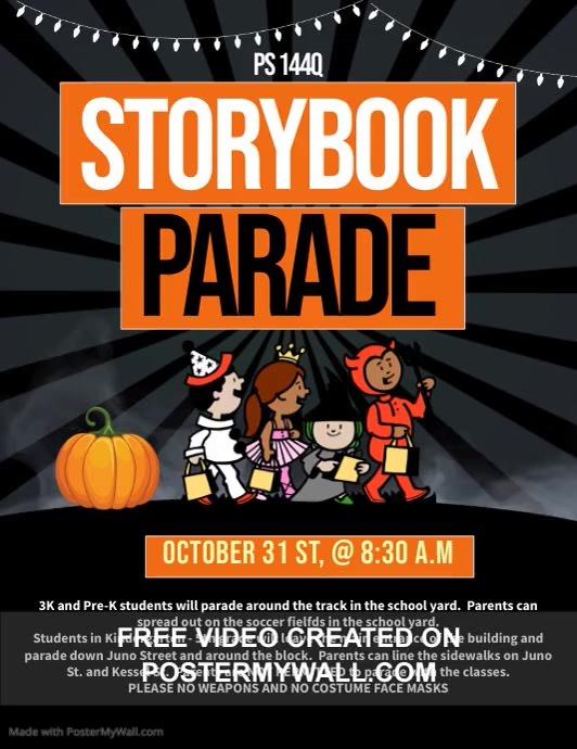 Copy of Halloween Parade | PosterMyWall