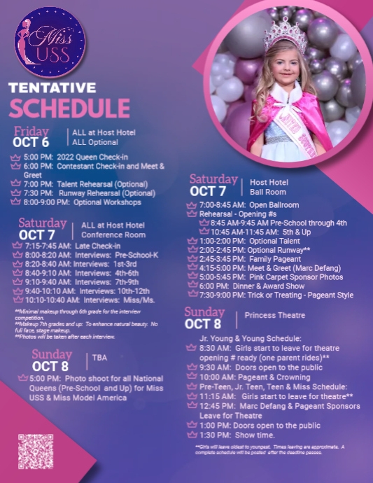 2023 Tentative Schedule (1) PosterMyWall