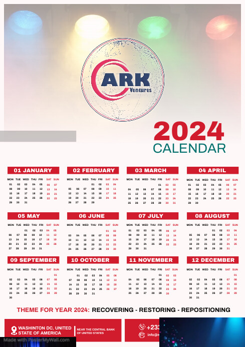 Church Calendar Template | PosterMyWall