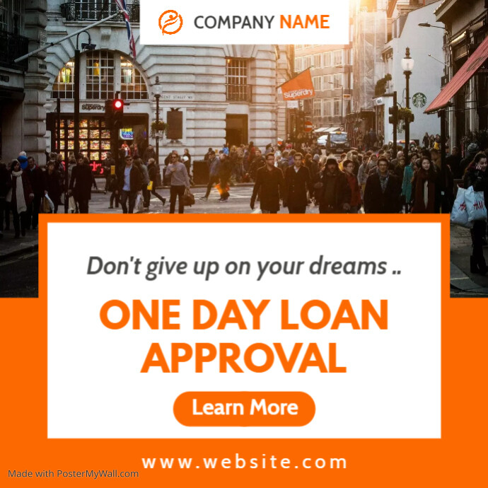 don't give up on your dreams one day loan app