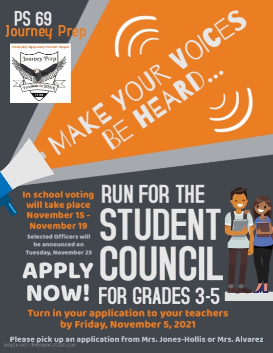 Copy of Student Council Flyer PosterMyWall