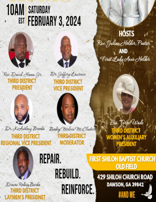 church prayers Flyer (US Letter) template