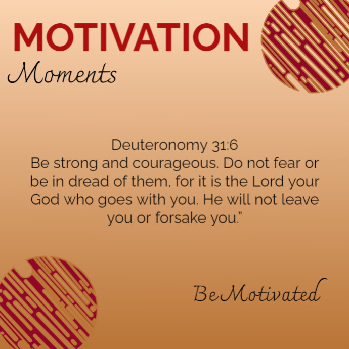 SCRIPTURE MOTIVATION MOMENTS (1) Instagram Post template