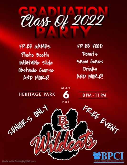 BCHS GRAD PosterMyWall