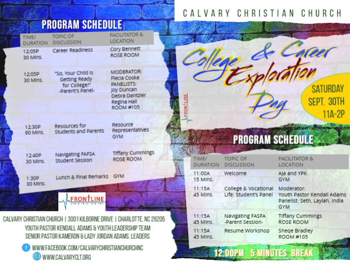Copy of F-Program-College & Career Exploration Day- | PosterMyWall