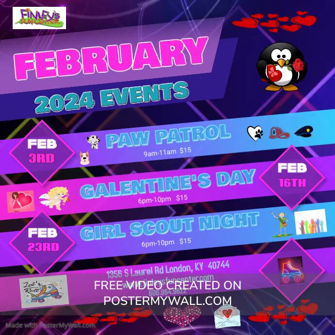 FEBRUARY 2024 PosterMyWall