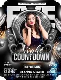 NEW YEAR Flyer (US Letter) template