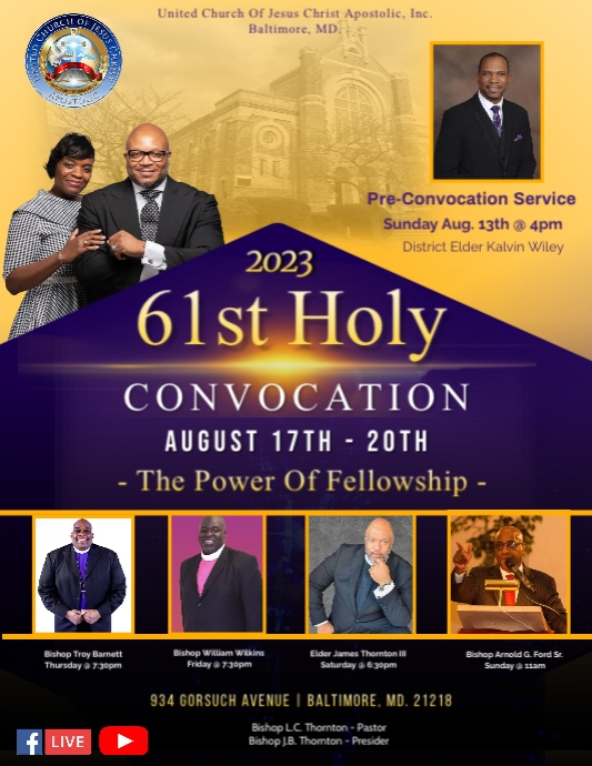 Convocation Flyer (1) | PosterMyWall