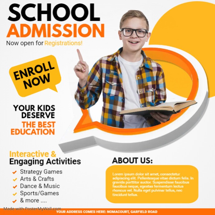 school admission video, back to school