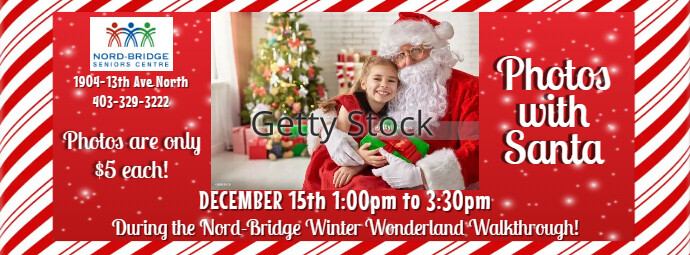Santa Website Photos with Santa - Website | PosterMyWall