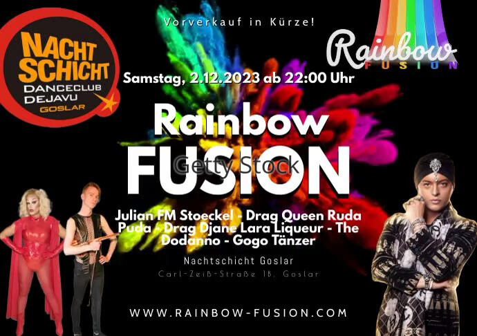 LGBTQIA+ Pride Party Festival Event Rainbow | PosterMyWall