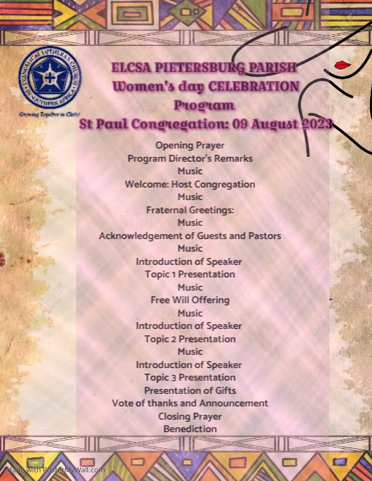 Copy of Program | PosterMyWall