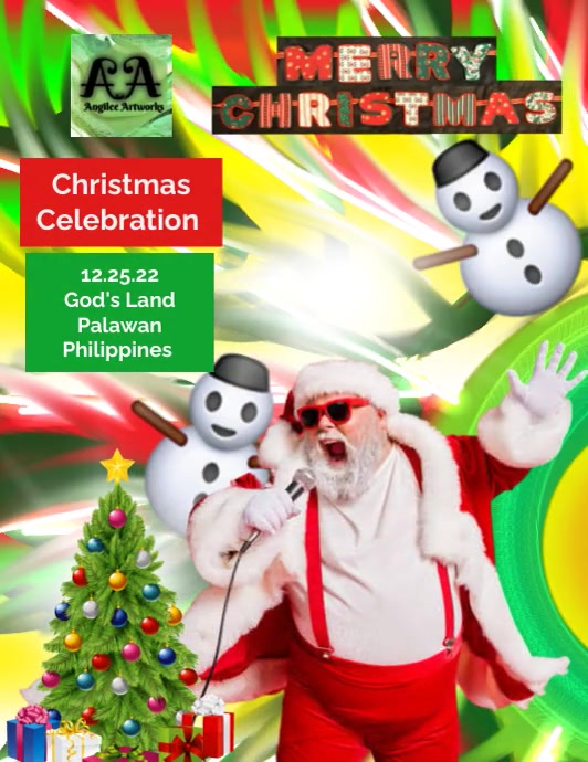 7🎄 CHRISTMAS 🎄 Flyer (US-Letter) template