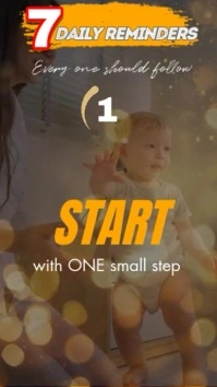 7 Daily reminders every one should folow História do Instagram template