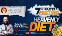 7 days fasting and prayer Tag template