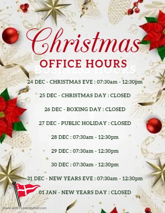 Copy of CHRISTMAS Office | PosterMyWall