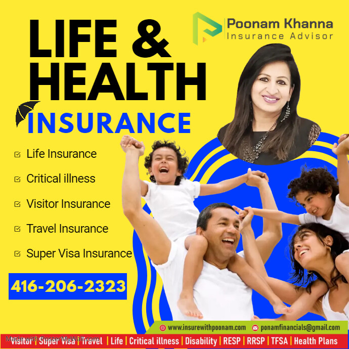 digital Insurance modern PosterMyWall