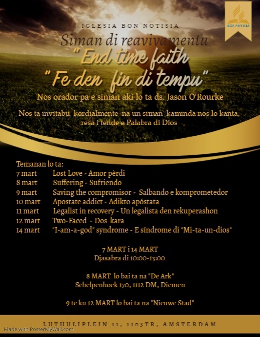 Design created with PosterMyWall